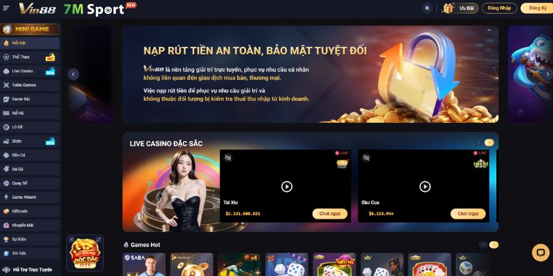 VIN88 chính thức được thành lập vào năm 2018 trong sự mong chờ của đông đảo cược thủ