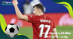 Đội hình dự kiến trước trận Osasuna vs Ath Bilbao