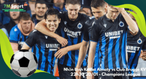 Đội hình dự kiến trước trận Kairat Almaty vs Club Brugge KV